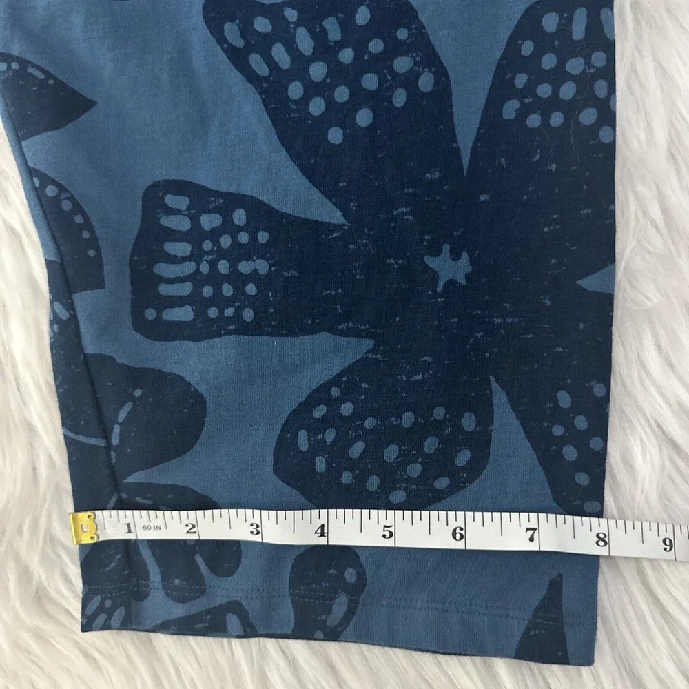 Sonoma Womens Cropped Leggings 3X Floral Oeko-Tex Comfort Stretch - Picture 6 of 12